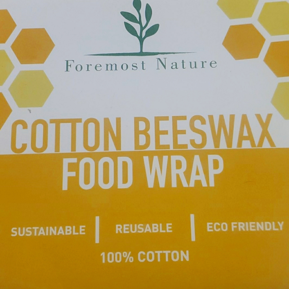 Foremost Nature Cotton Beeswax Food Wrap